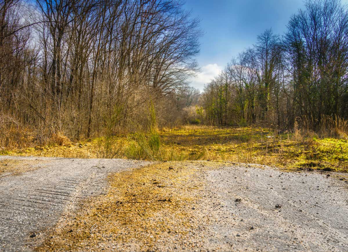 Die Autobahn endet unerwartet